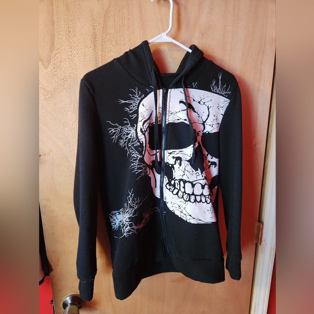 Skull Crow Hoodie